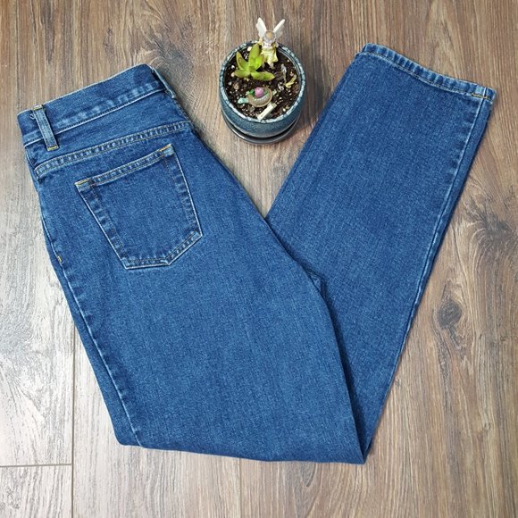 Lauren Jeans Co. High Rise Mom Jeans Sz 10P - Picture 1 of 7